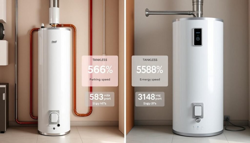 Tankless Water Heater vs Tank Water Heater: Performance Analysis